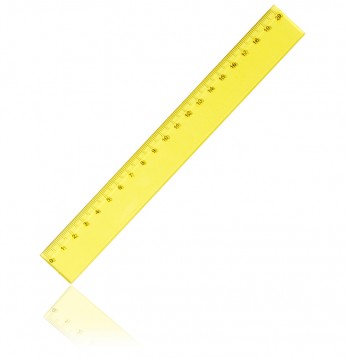 REGLA ESCOLAR DE 20 CM X 26MM