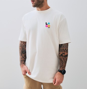 REMERA COLOR OVERSIZE