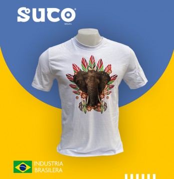 REMERA UNISEX BLANCA CON IMPRESIÓN