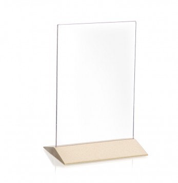 PORTAMENU ECO CON BASE BEIGE