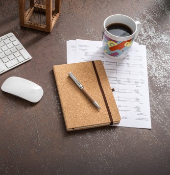 LIBRETA HAWKINS A5 TAPAS CORCHO