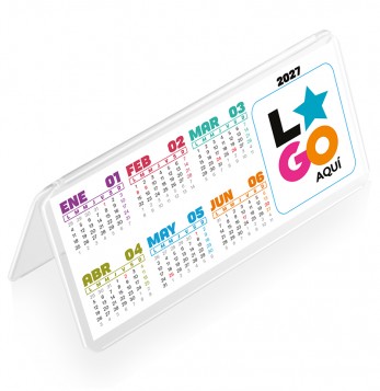 CARPA MEDIANA CRISTAL CON CALENDARIO 2027