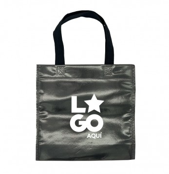 ECOBOLSA METALIZADA 25X25X9